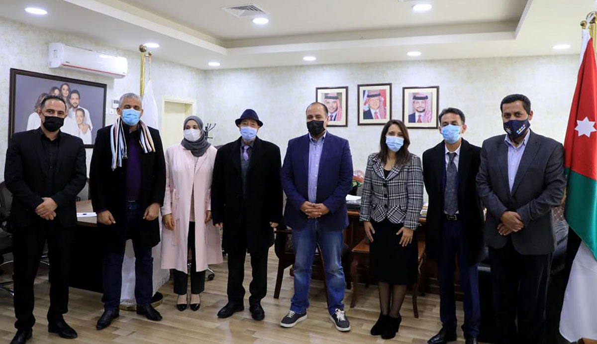 أمين عام الشباب يلتقي وفدا شبابيا تونسيا