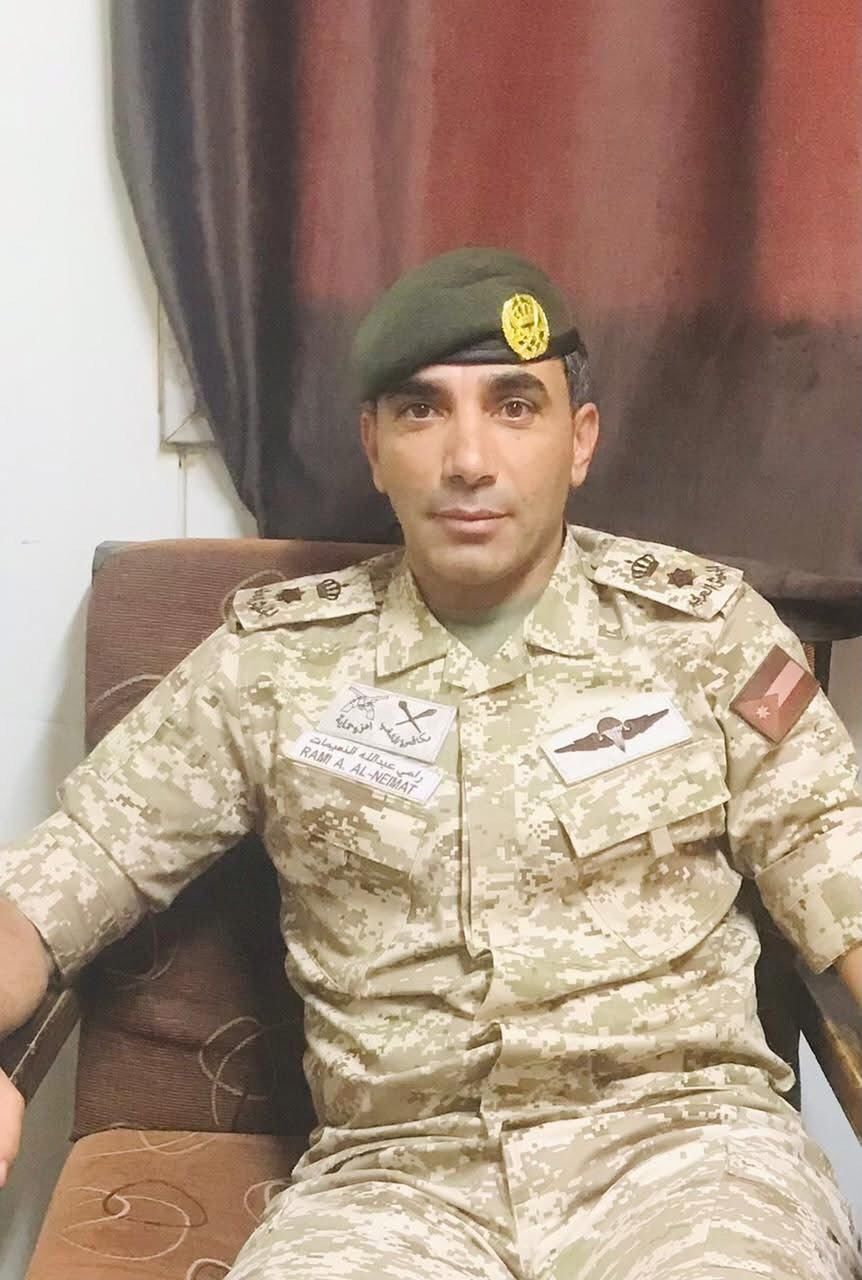 المقدم الركن رامي عبدالله النعيمات ..  مبارك الترفيع