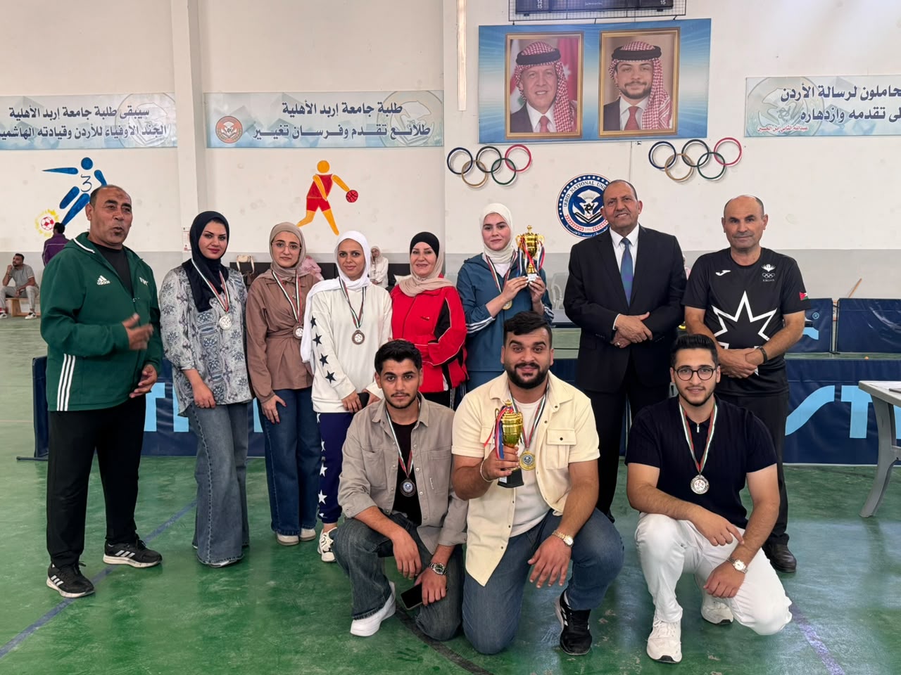 جامعة إربد الأهلية تُنظّم بطولة تنشيطية في كرة الطاولة بِمشاركة طلابية مُميزة