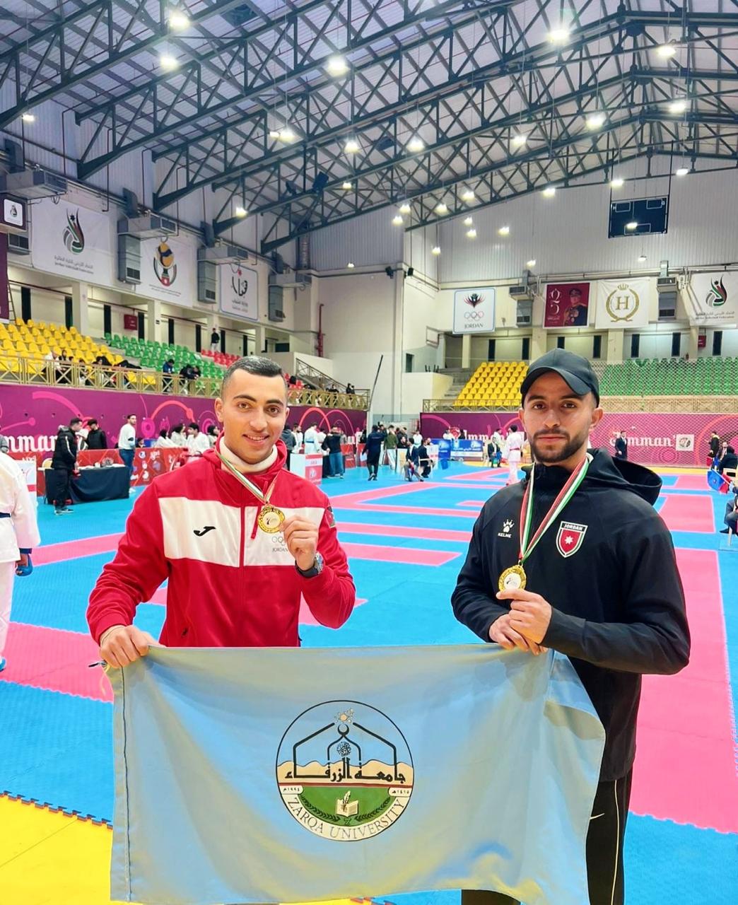 جامعة الزرقاء تحصد 4 ميداليات في بطولة الأساطير السابعة الدولية للكاراتيه