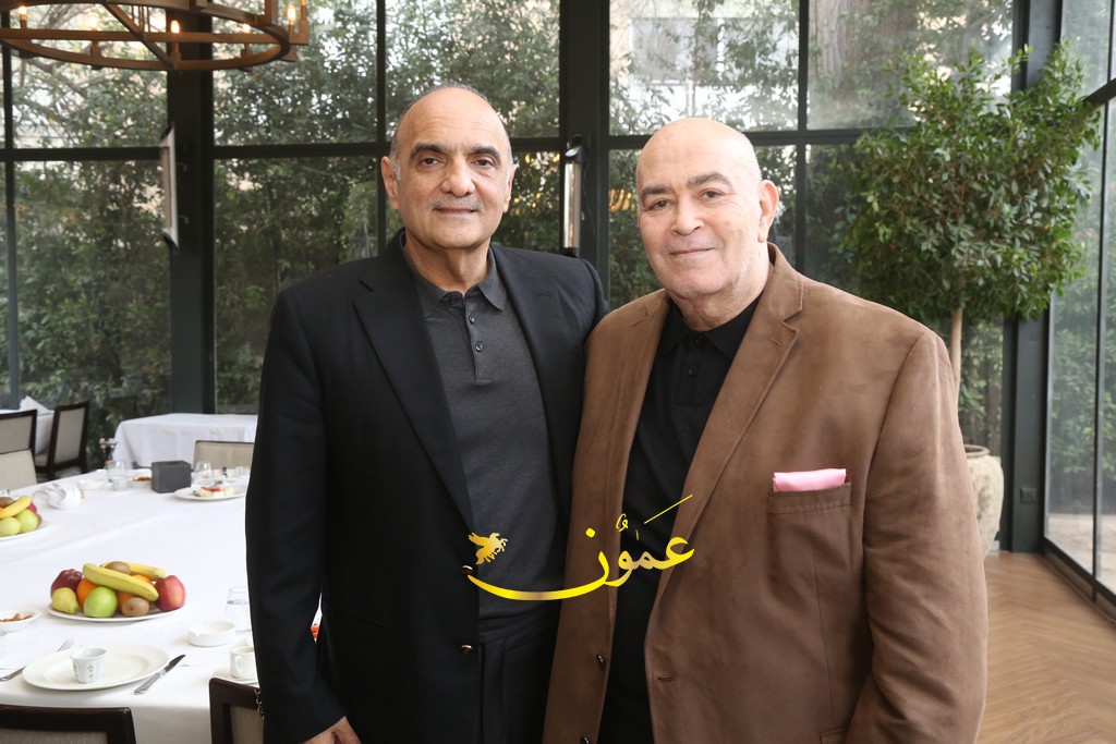 عماد الدين أديب في ضيافة الرئيس الخصاونة (صور)