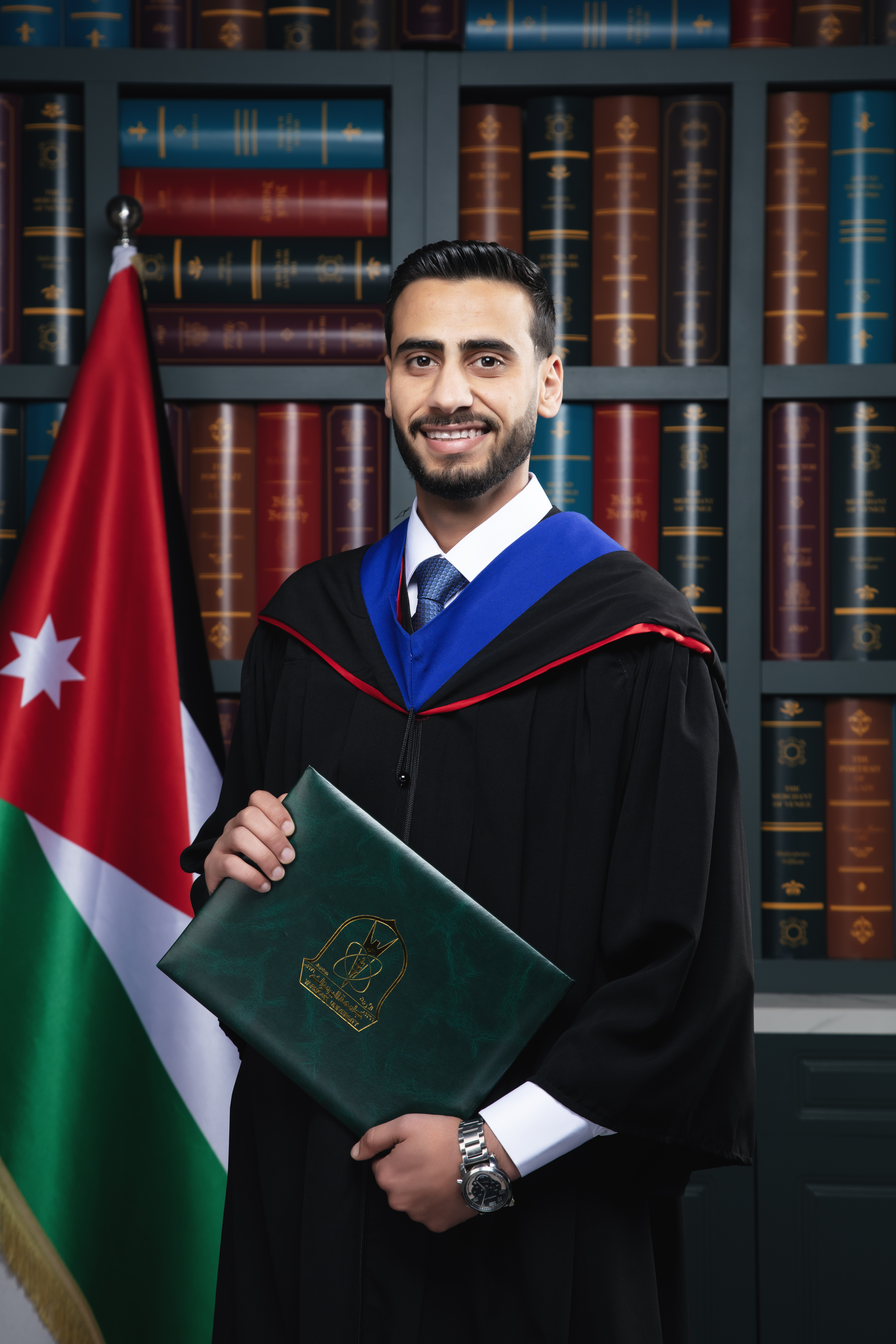 الدكتور عبد الرحمن البطوش  .. مبارك التخرج