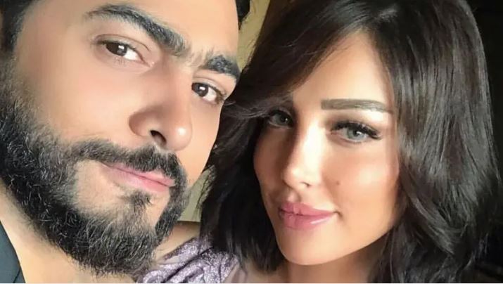 انتهاء خلافات تامر حسني وبسمة بوسيل