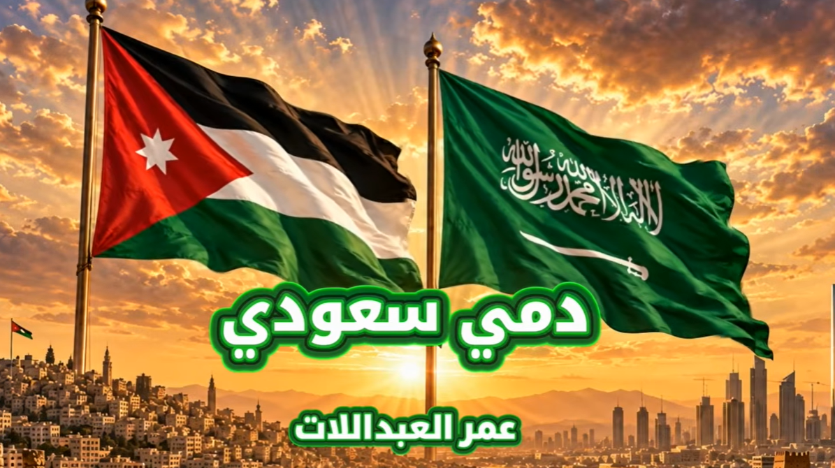 صوت الأردن الفنان عمر العبداللات يطلق جديده  دمي سعودي  إهداءً للمملكة العربية السعودية