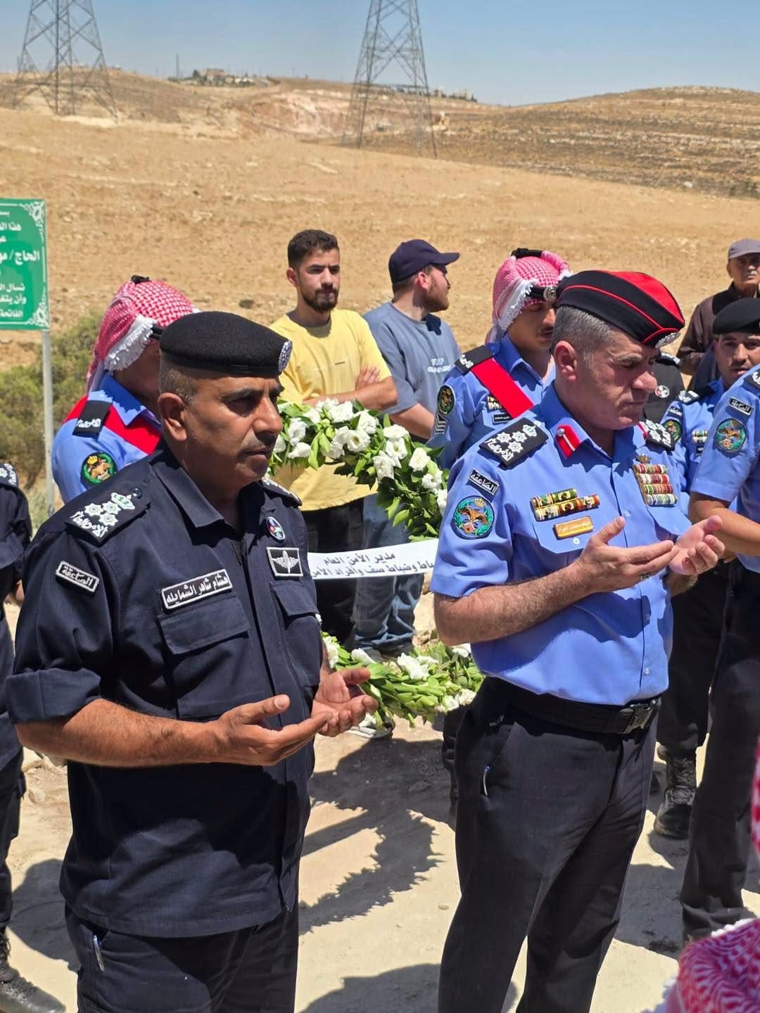 تشييع جثمان الرقيب محمد سامي سلامة المحادين 