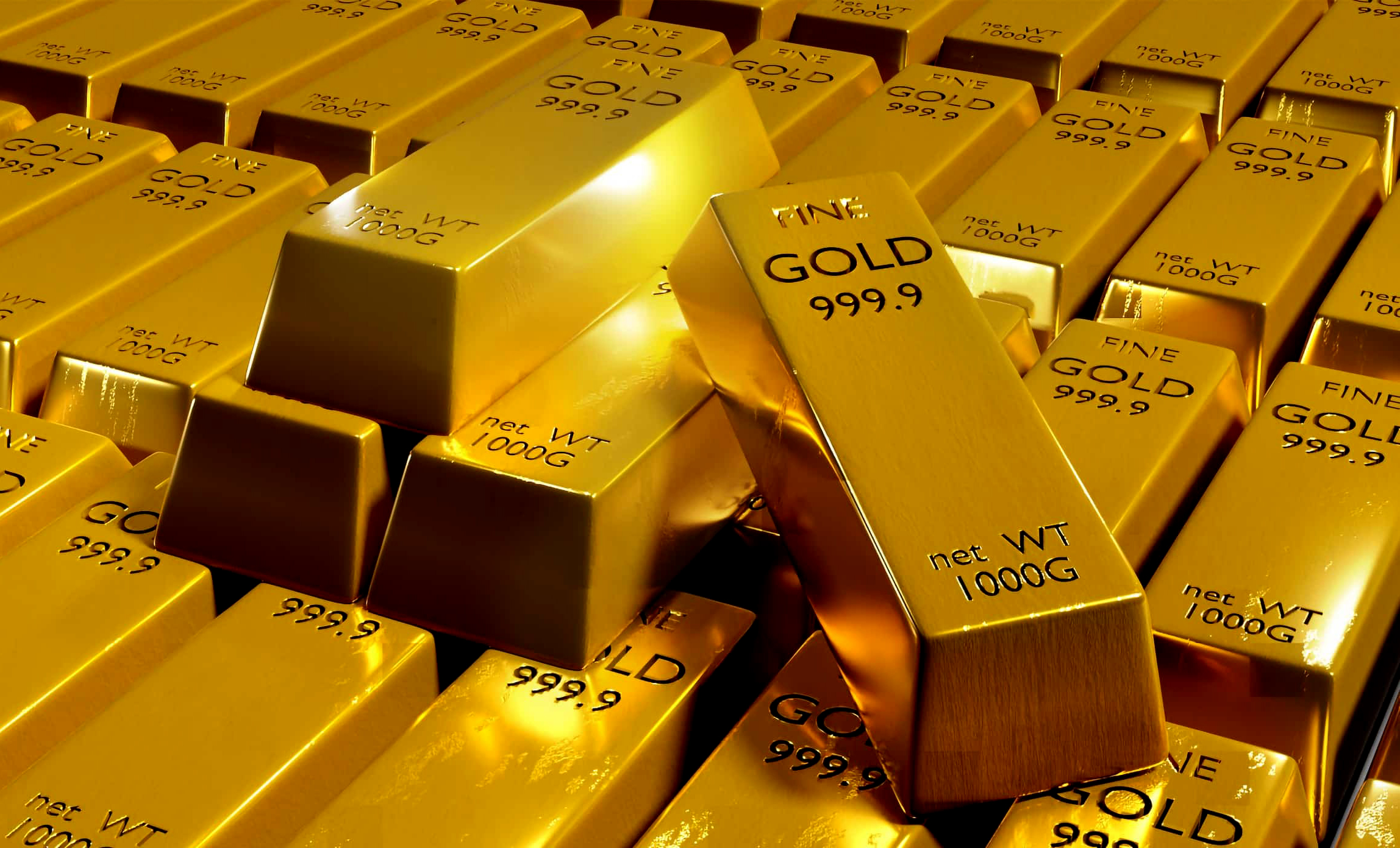 الذهب يتراجع بعد ارتفاع الدولار 