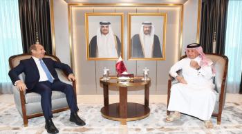 وزير الدولة للشؤون الخارجية القطري يجتمع مع سفير الأردن في قطر
