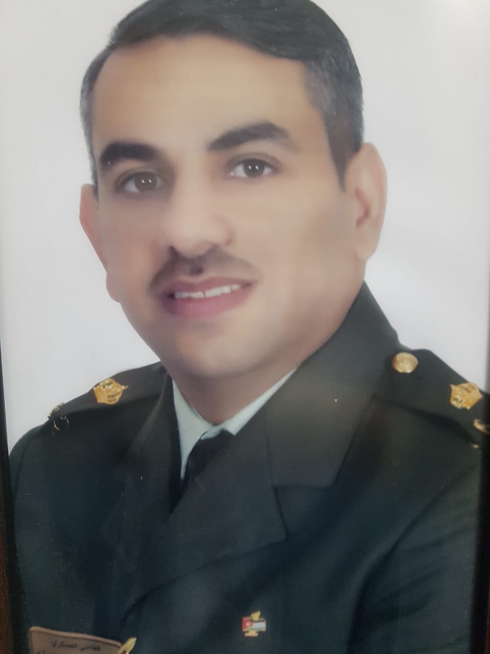 القاضي العسكري الرائد خالد الخزاعلة مبارك الماجستير