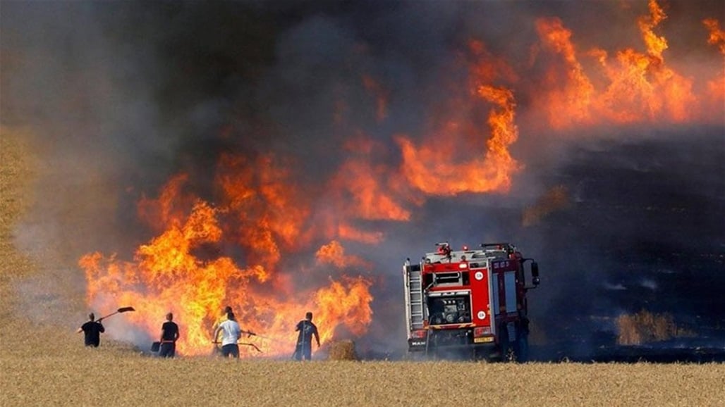 8 إصابات بحريق شقة في عمّان ..  و900 حريق لمحاصيل زراعية واعشاب بالعطلة