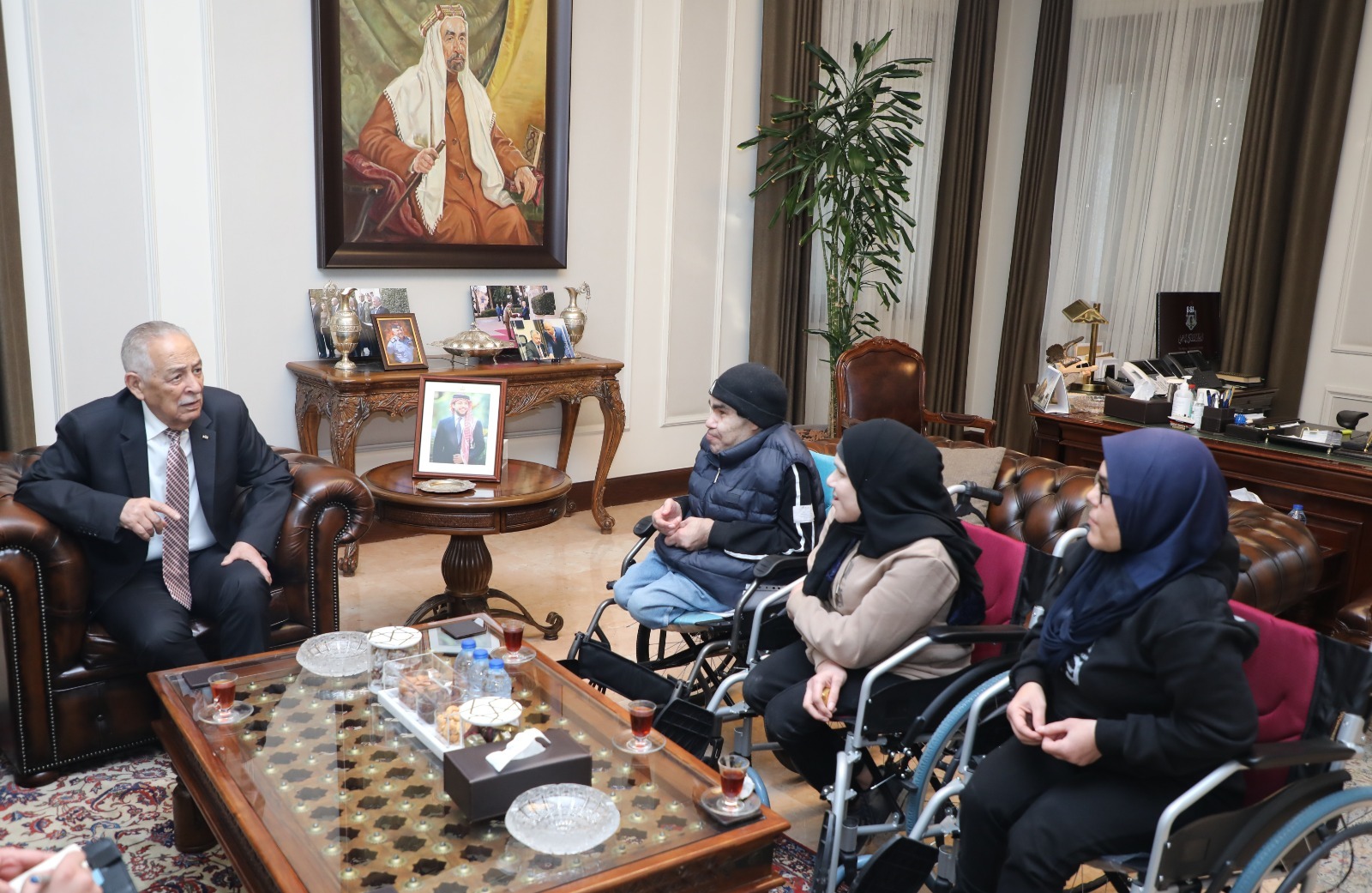 بتوجيهات ملكية ..  رعاية فورية لأسرة من ذوي الإعاقة