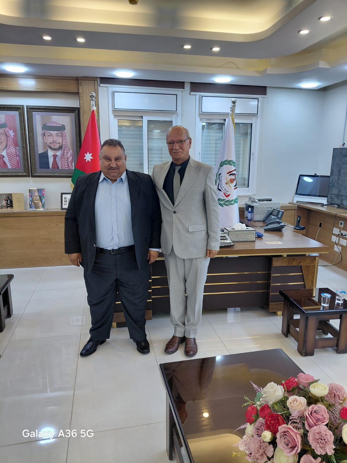 محافظ إربد يستقبل جروان