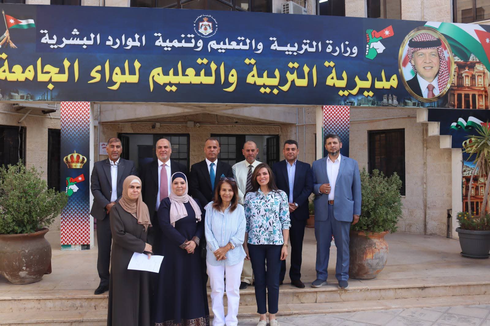 الهديرس يترأس اجتماع مجلس التطوير التربوي بلواء الجامعة
