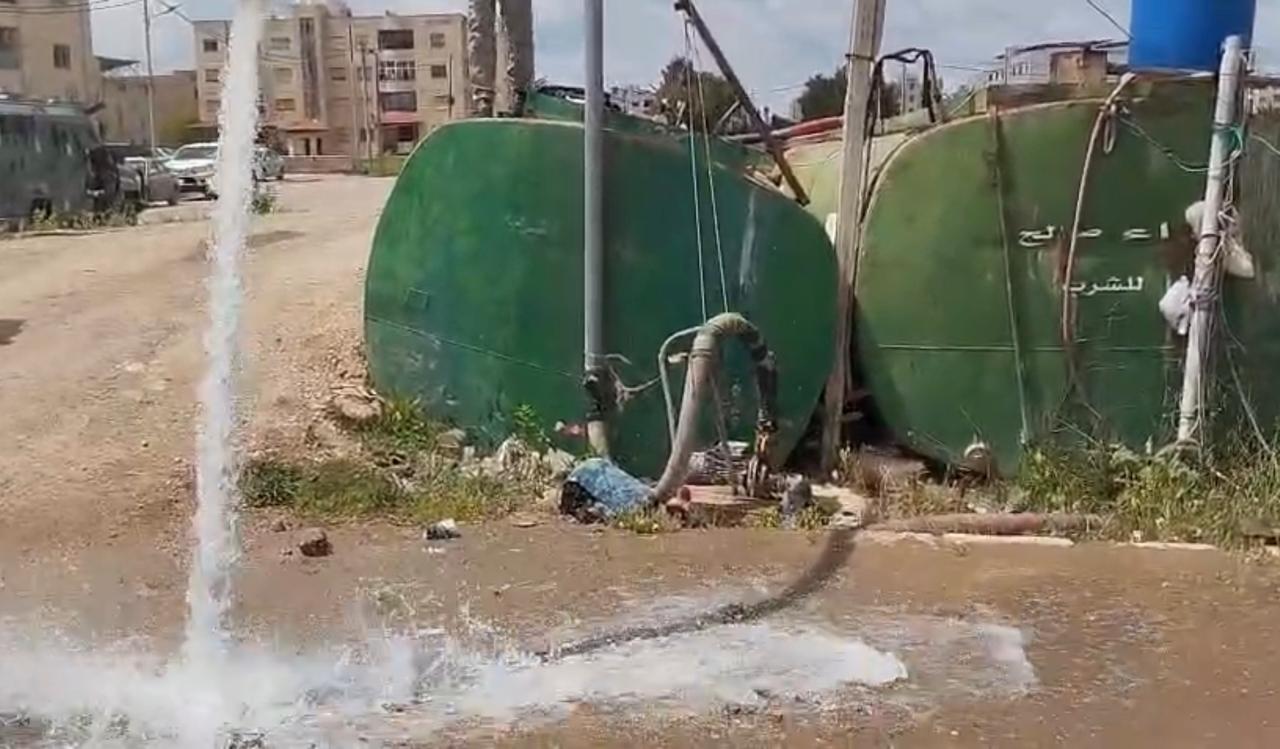ضبط اعتداءات على المياه في إربد وأبونصير تزود مجمعات تجارية وسكنية