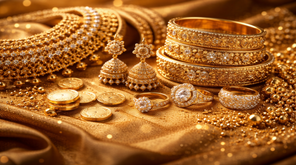 ارتفاع أسعار الذهب محليا إلى 93.30 دينارا للغرام