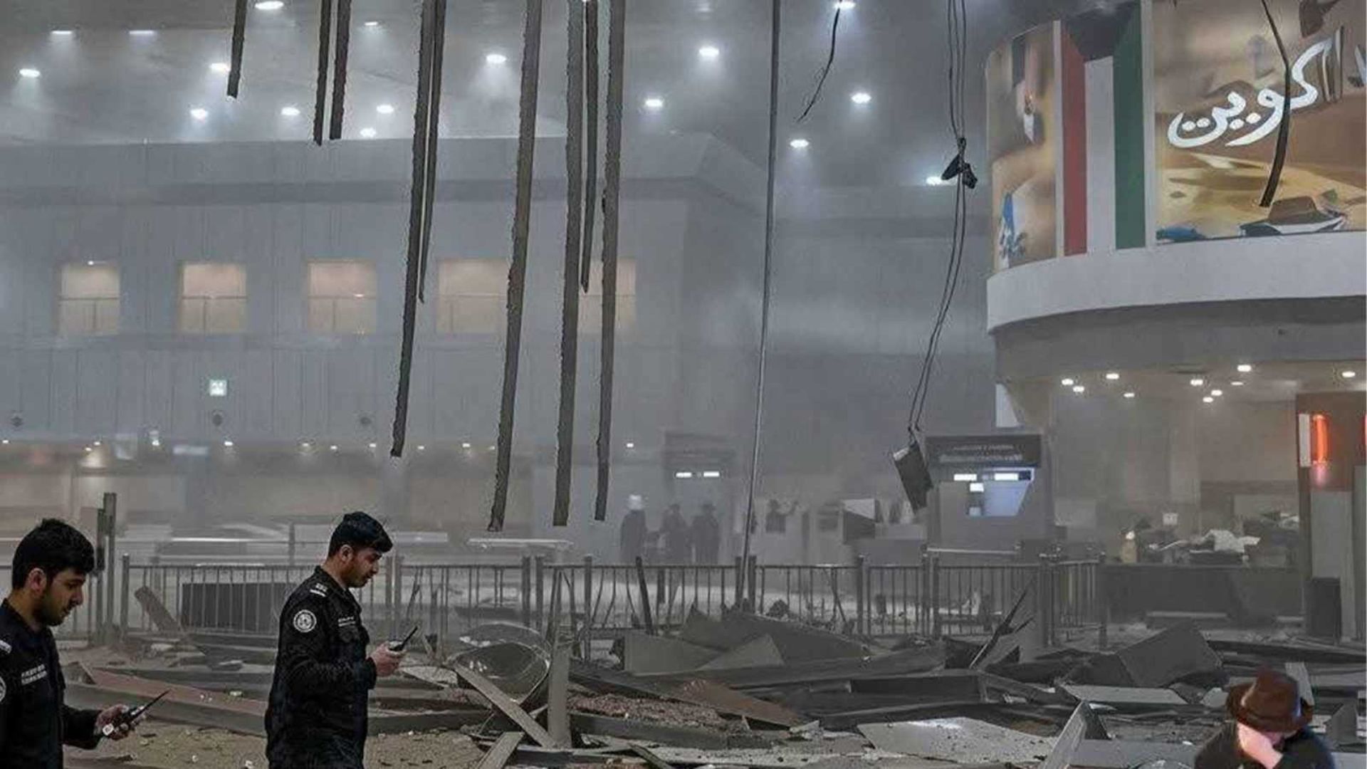 السيطرة على حريق خزانات وقود بمطار الكويت الدولي