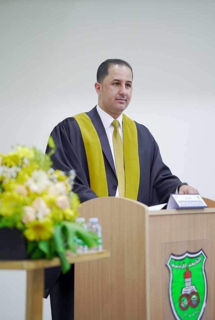 عبدالله القضاة ..  مبارك الدكتوراة