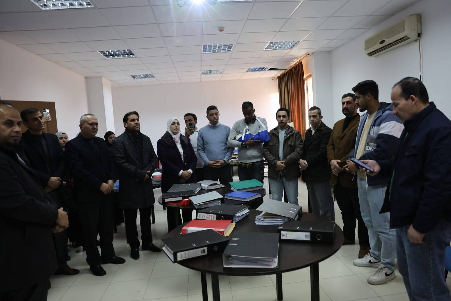 كلية العلوم التربوية في جامعة عجلون الوطنية تفتتح معرض التدريب الميداني