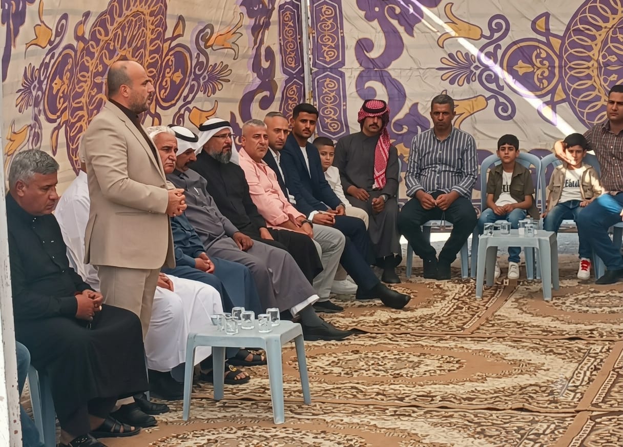 جاهة إياد بني ملحم ..  العزام طلب والجبور أعطى 