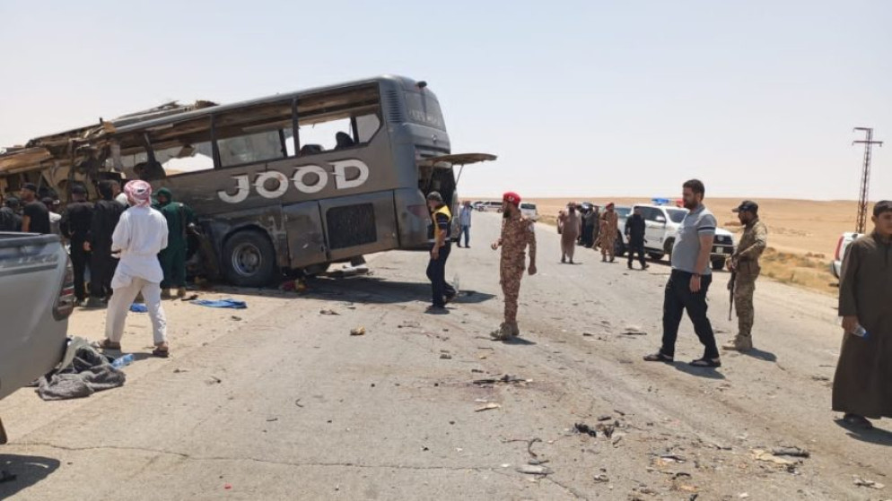 سوريا: 35 وفاة و30 إصابة بتصادم حافلتين