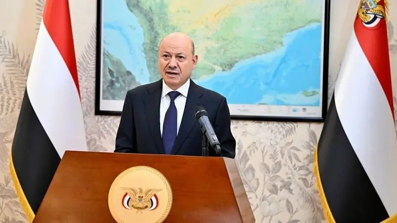 العليمي: الوقت حان لإنهاء انقلاب الحوثيين في اليمن