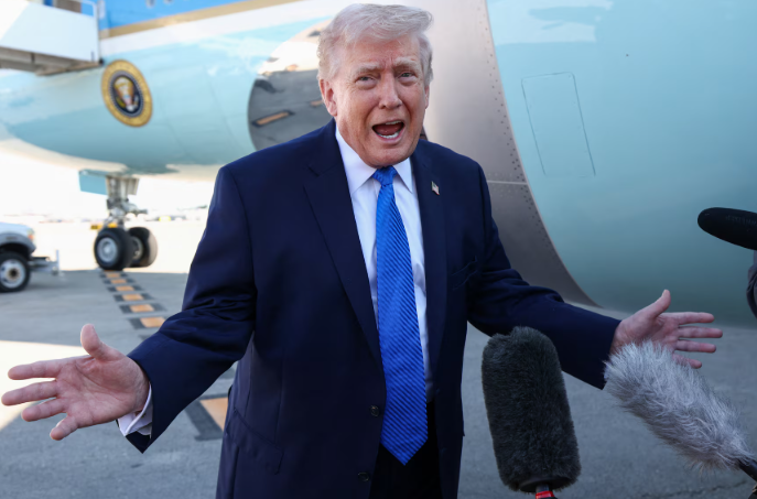 ترامب لمذيعة سألته عن الغذاء في إيران: هل تذكرين لقاءنا في برجي؟ 