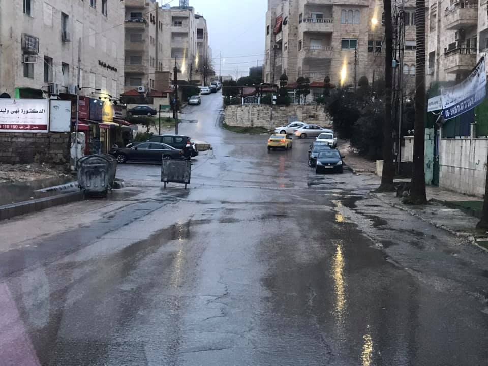 الأرصاد: الجبيهة تسجل أعلى كمية هطول مطري خلال 36 ساعة 