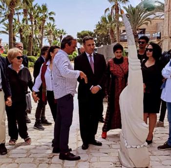 السفير ابو رمان يرعى فعاليات معًا للفن المعاصر في تونس