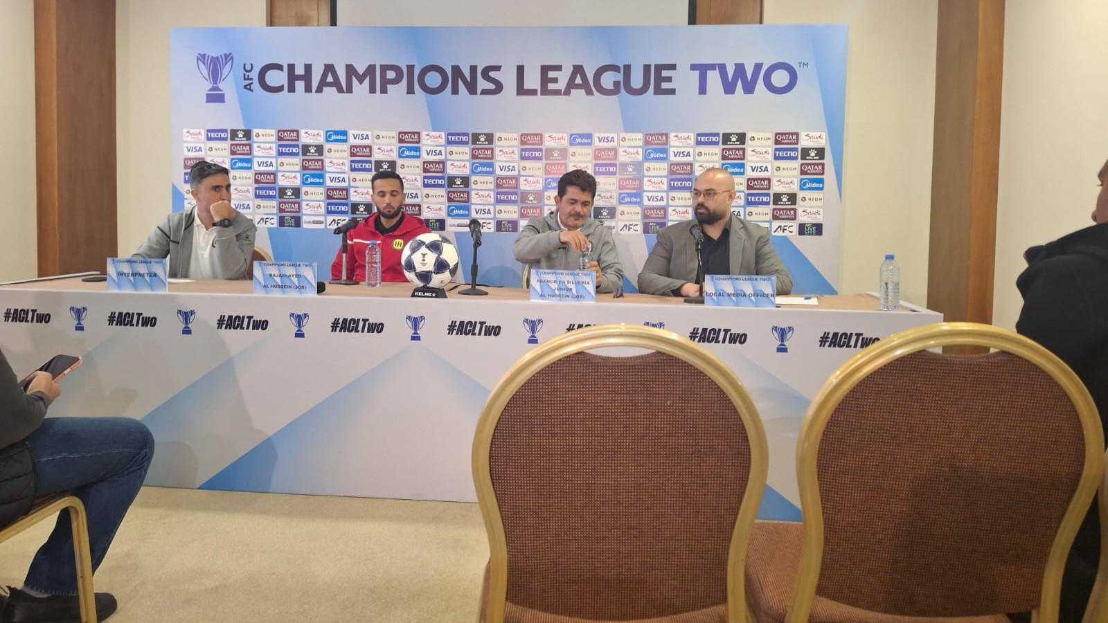 مدرب الحسين إربد يؤكد جاهزية لاعبيه للقاء الاستقلال الإيراني