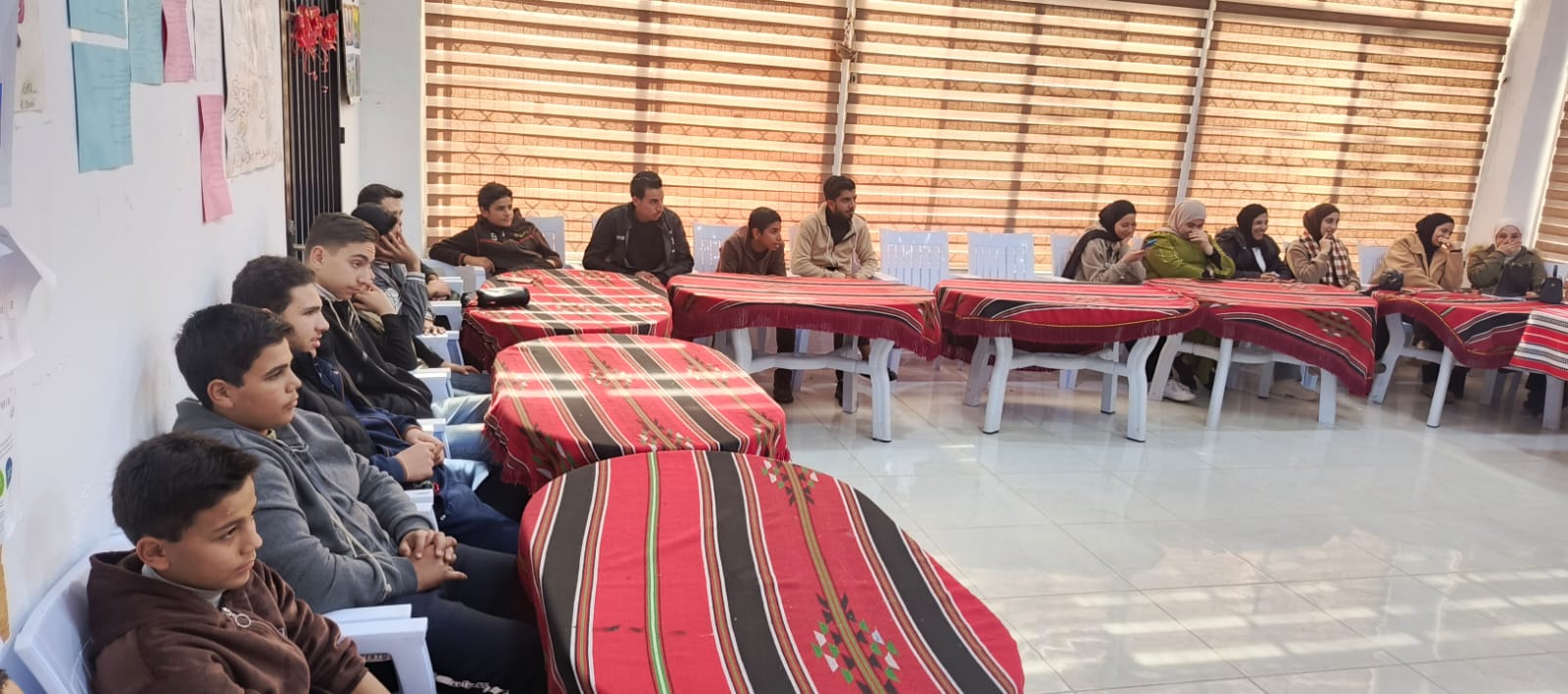 مركز شباب وشابات كفر الماء ينظم ورشة حول قواعد اللغة العربية