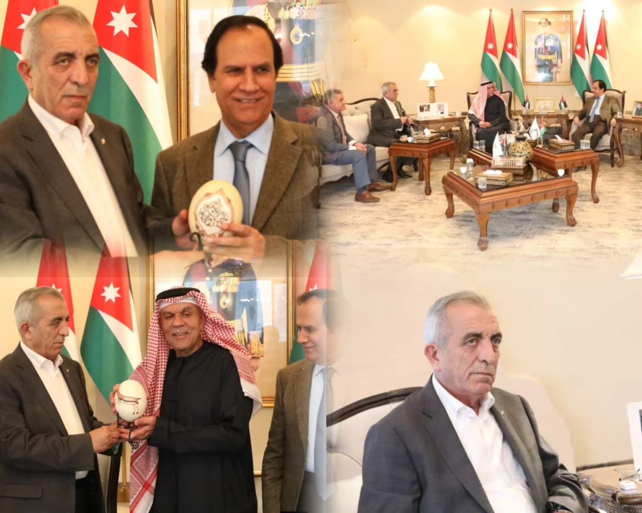 وزير الثقافة يُكرّم الأمين العام للهيئة العربية للمسرح ونقيب الفنانين الأردنيين 