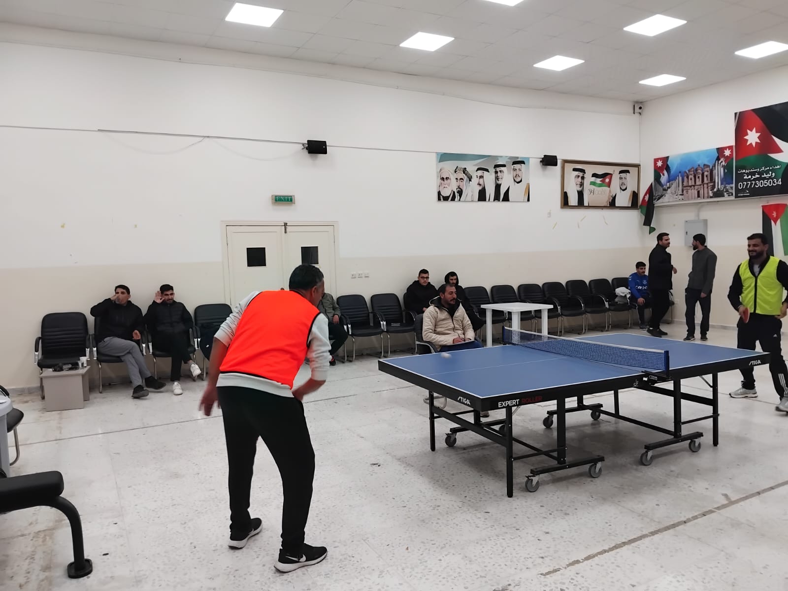 اختتام فعاليات بطولة تنس الطاولة الرمضانية للمراكز الشبابية في مأدبا