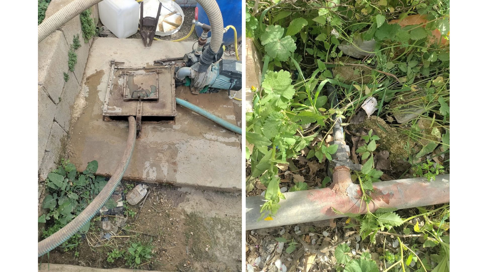 اعتداءات على خط مياه رئيس لتعبئة صهاريج في بني كنانة 