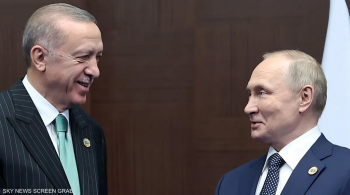 أردوغان يشكر بوتين على موقفه الإيجابي