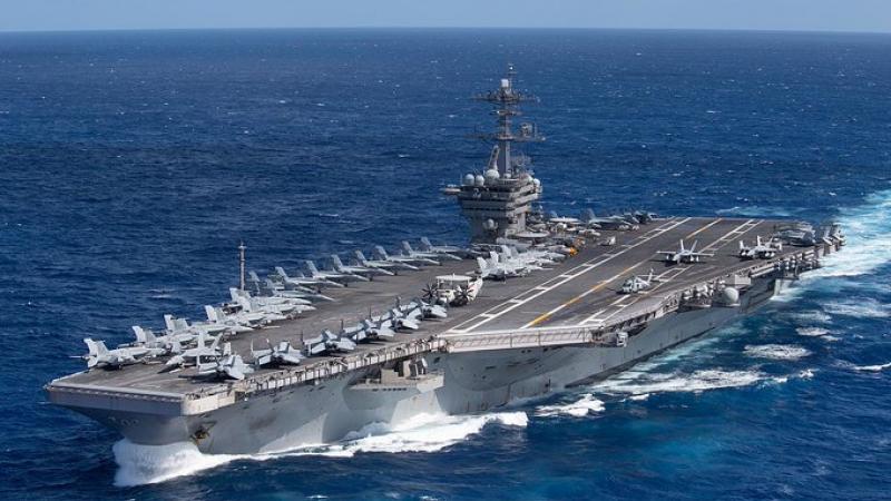 الحاملة جيرالد فورد تدخل المتوسط مع تصاعد التهديد لإيران