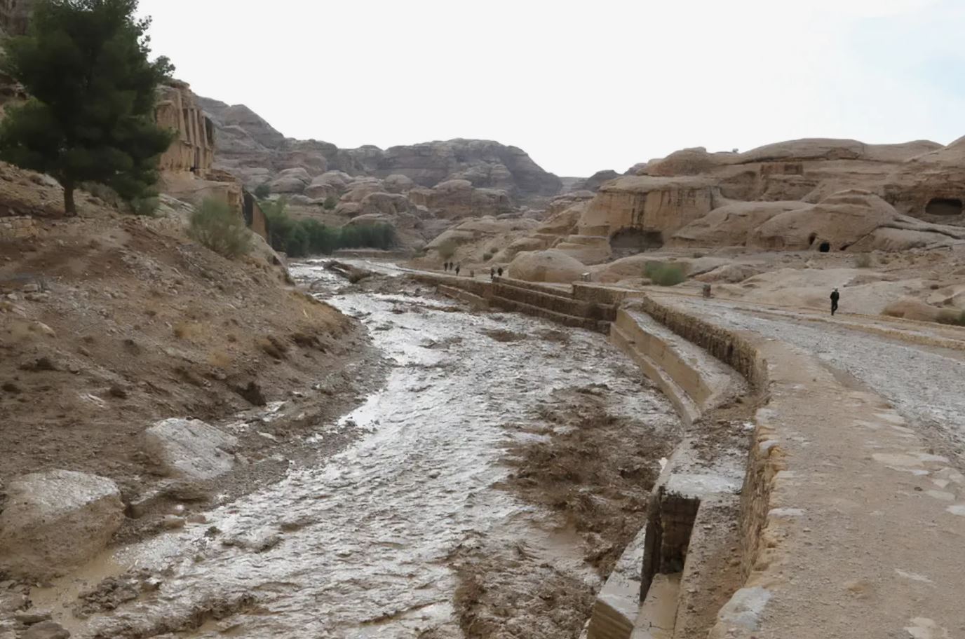 سلطة إقليم البترا تدعو لتوخي الحذر أثناء المنخفض الجوي