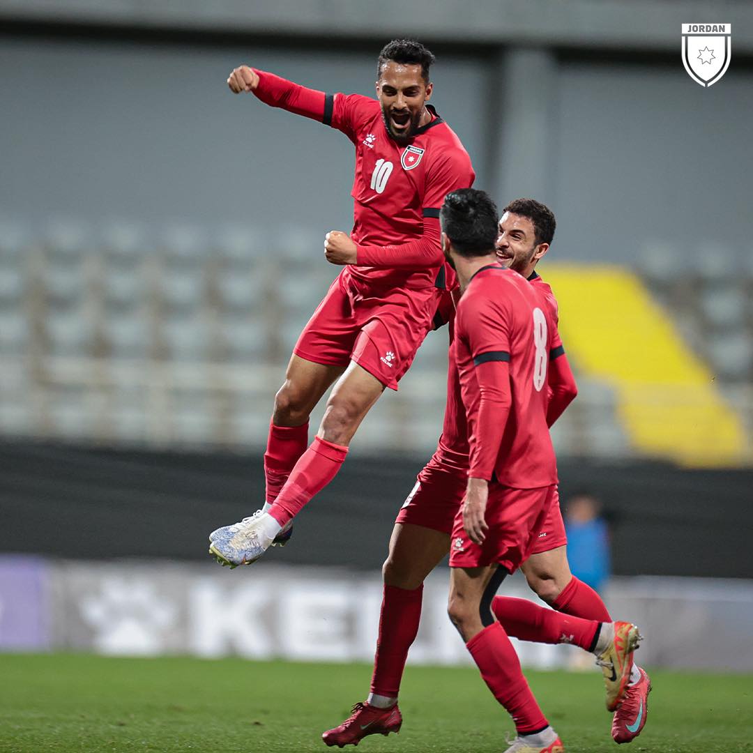 النشامى يتعادل مع نيجيريا وديًا في البطولة الرباعية الودية 