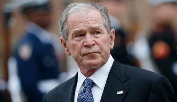 بوش يقع في زلة لسان ويصف غزو العراق بـالوحشي وغير مبرر