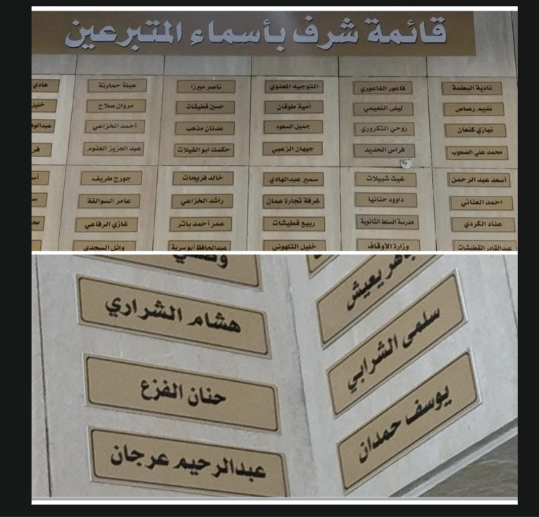 قائمة الشرف في المكتبة الوطنية ..  أين ذهبت ذاكرة العطاء؟
