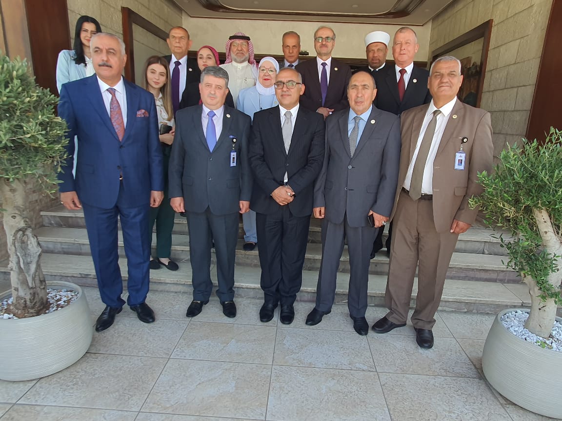 وفد جمعية عَون الثقافية الوطنية يزور الإذاعة والتلفزيون