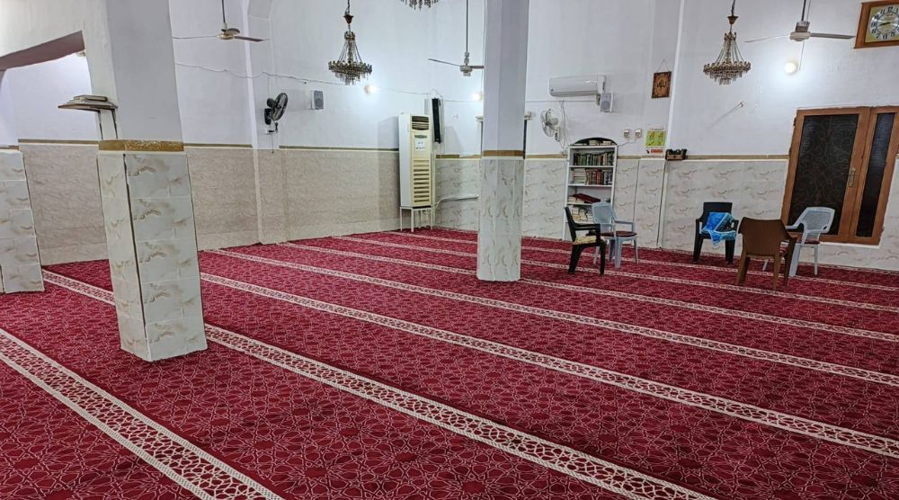 ترميم وفرشمسجد العراق الكبير في محافظة الكرك