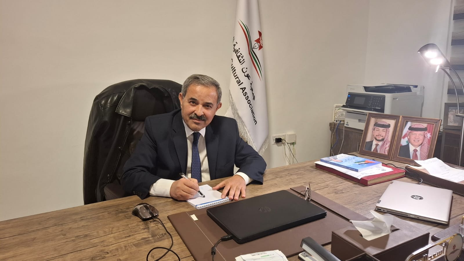 بشير عضواً في جمعية عَون الثقافية الوطنية ورئيساً للجنة المشاريع الممولة