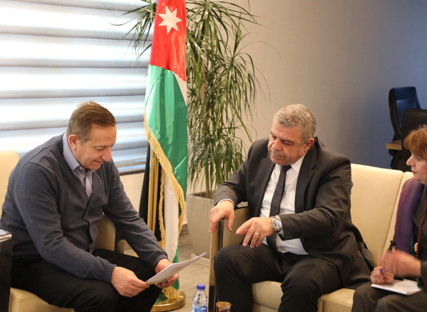 وزارة الزراعة تبحث ومنظمة الفاو مبادرة يدا بيد