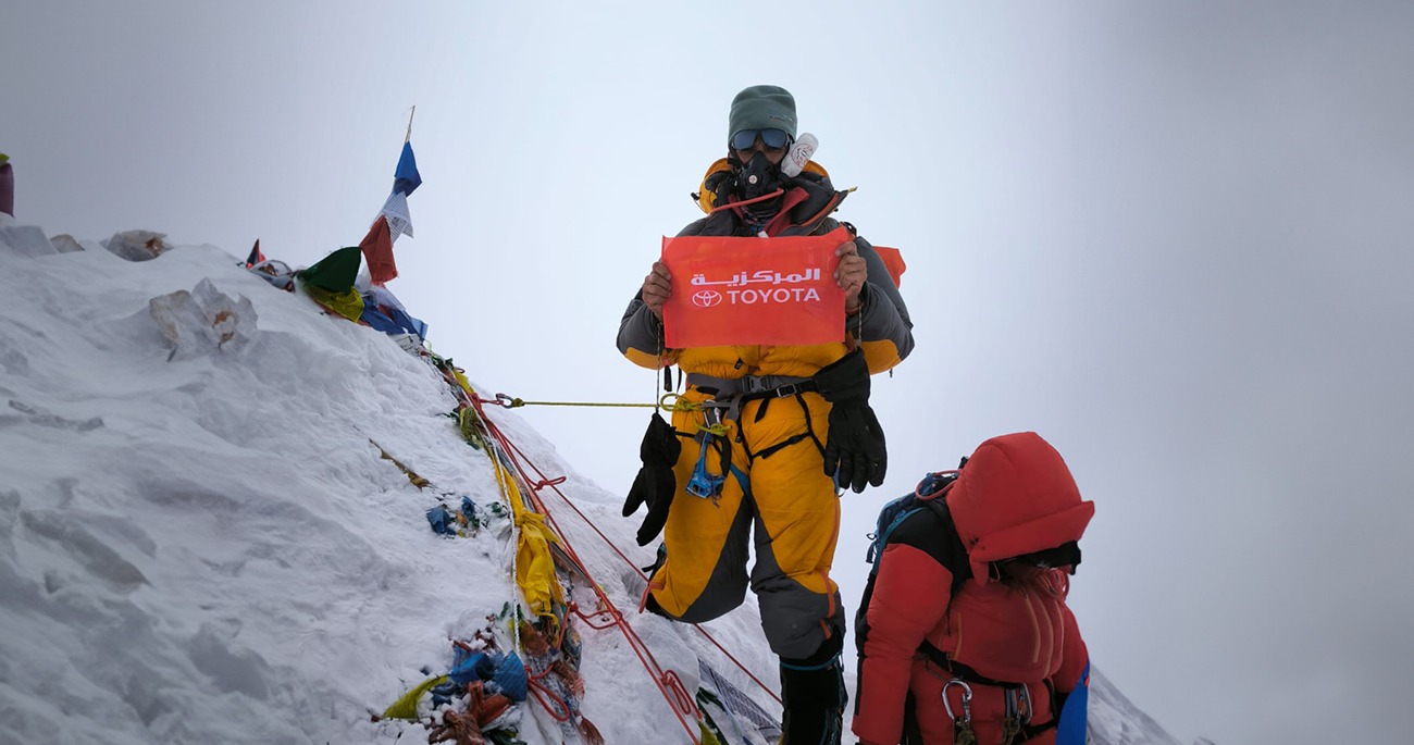 المركزية تويوتا تواصل دعمها لمتسلق الجبال الأردني أحمد بني هاني في تحقيق حلمه للوصول إلى 14 قمة جبلية