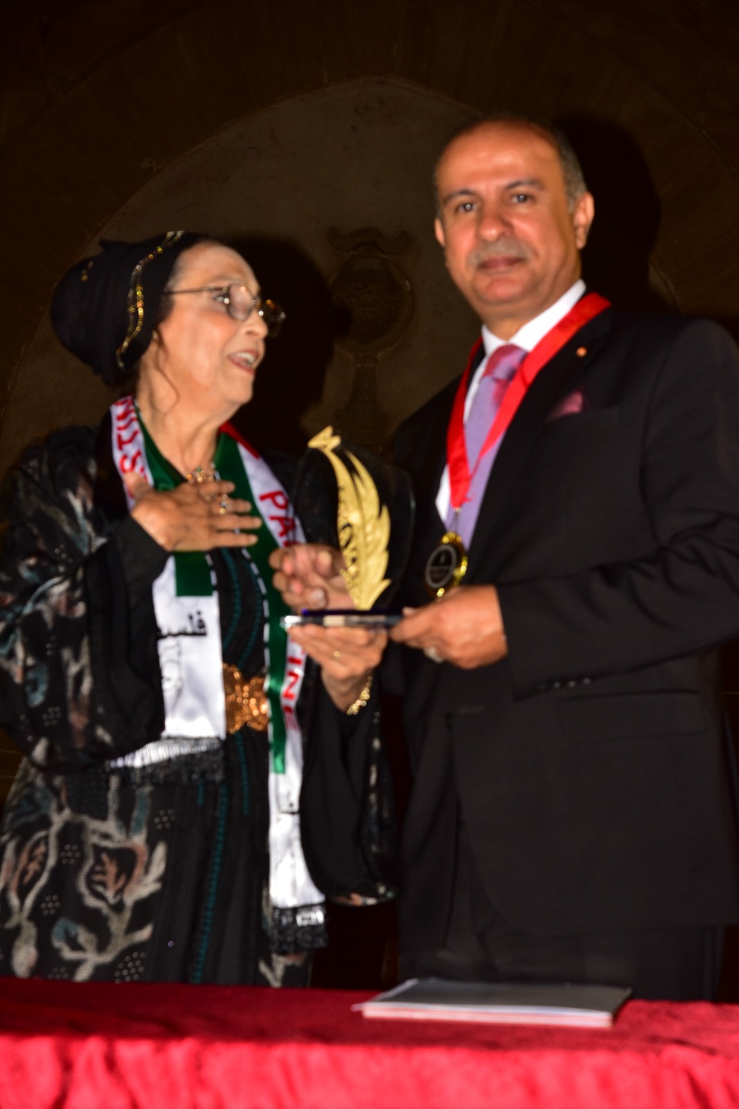 تكريم دولي للعدوان في المملكة المغربية 