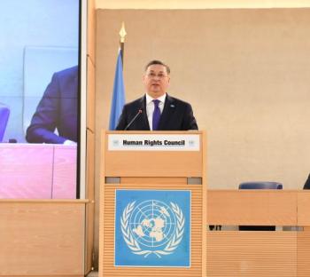 كازاخستان تشارك في اجتماع مجلس حقوق الإنسان التابع للأمم المتحدة