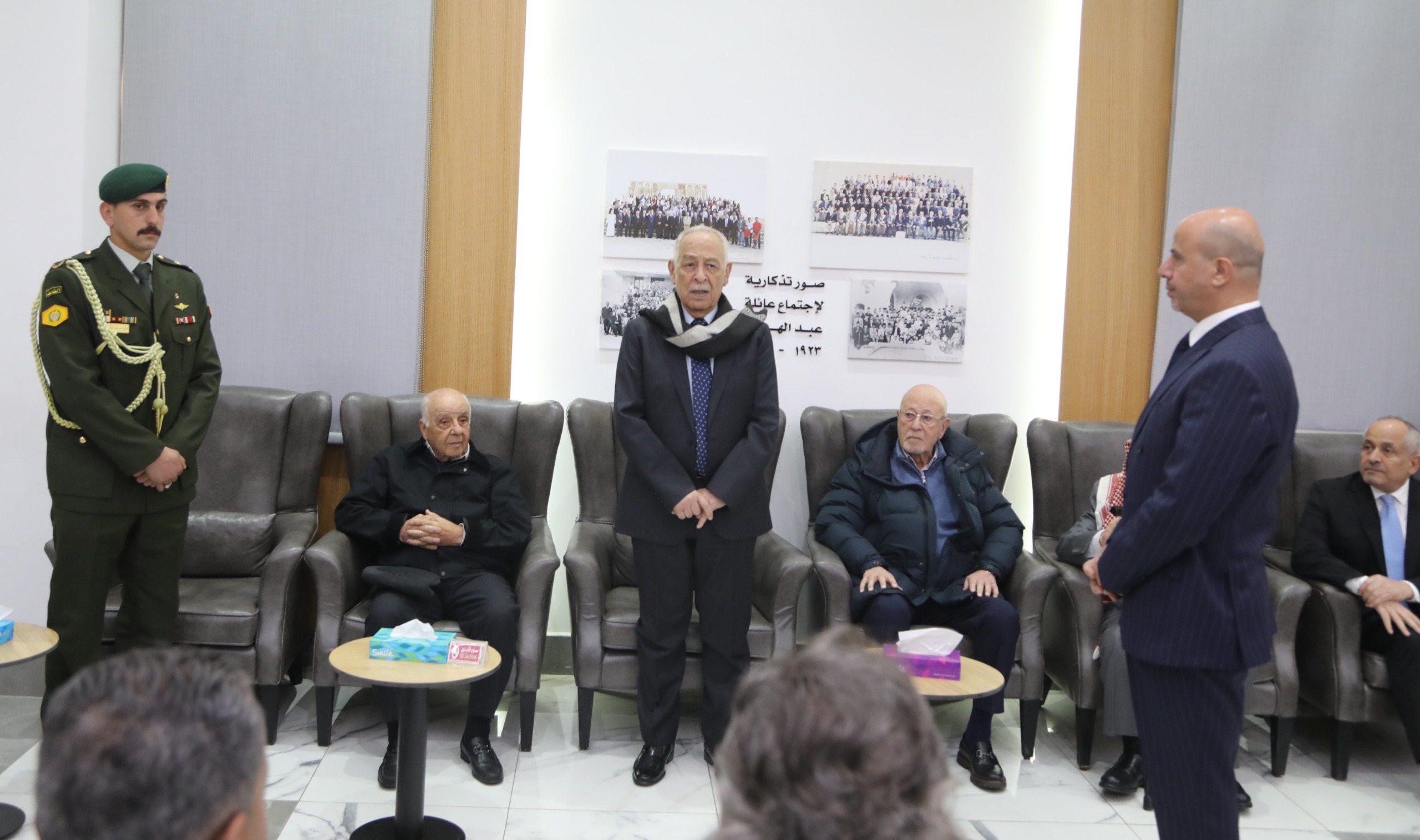 العيسوي يعزي الحديد وماضي والمجالي والخمايسة والريحاني