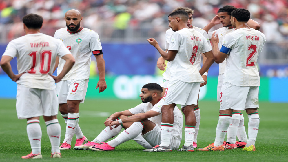 الهداف المغربي صيباري يغيب عن مواجهة فرنسا