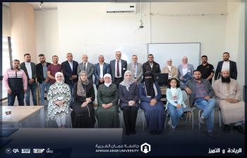 عمان العربية تنظم ورش تدريبية لمنتسبي مدرسة تلعة الرز الحكومية