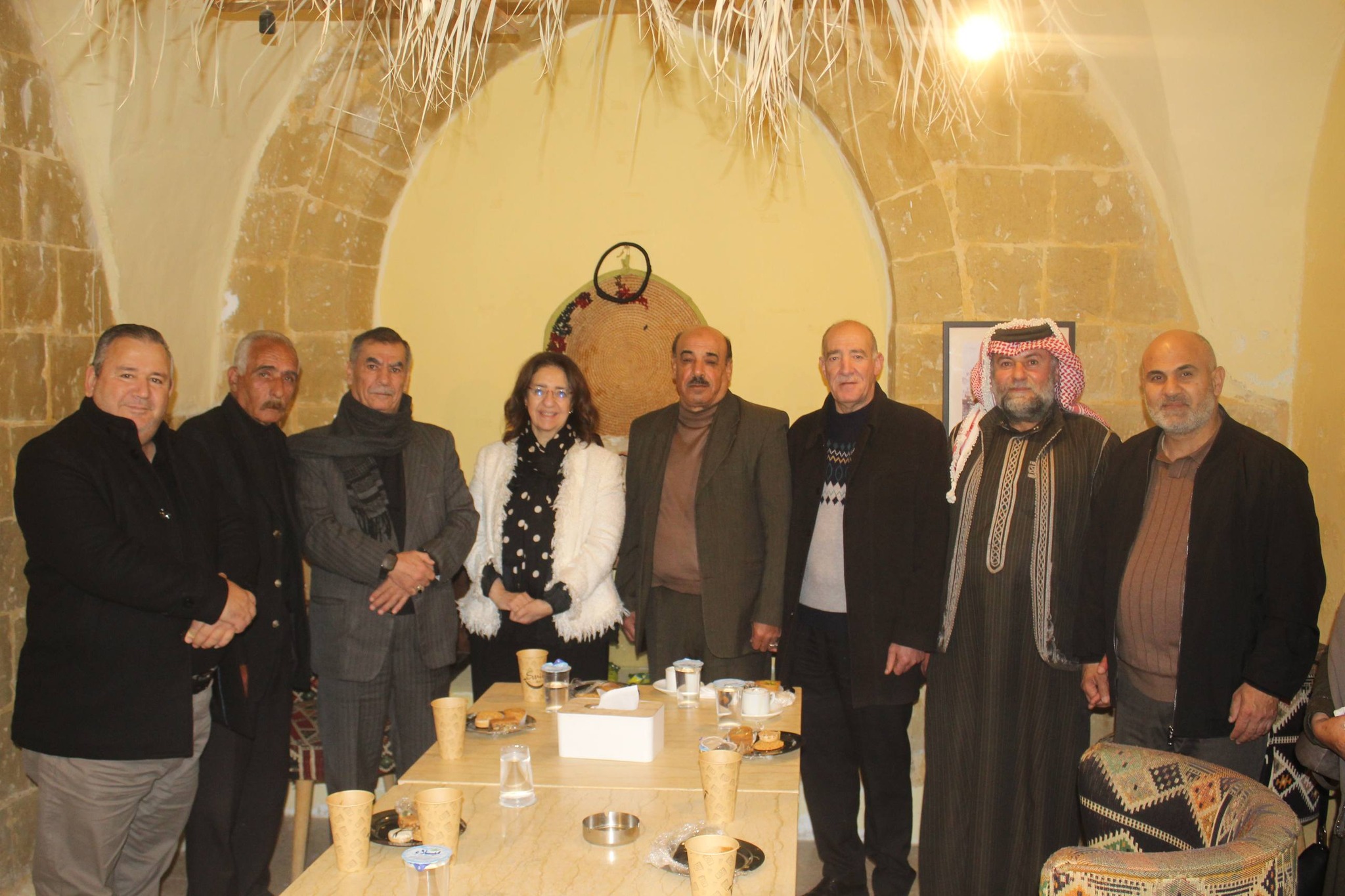 أبو حسان تزور منتدى شارع الخضر في السلط 