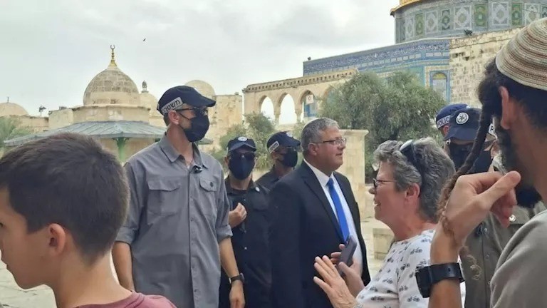 مصر تدين اقتحام وزير الأمن القومي الإسرائيلي للمسجد الأقصى المبارك
